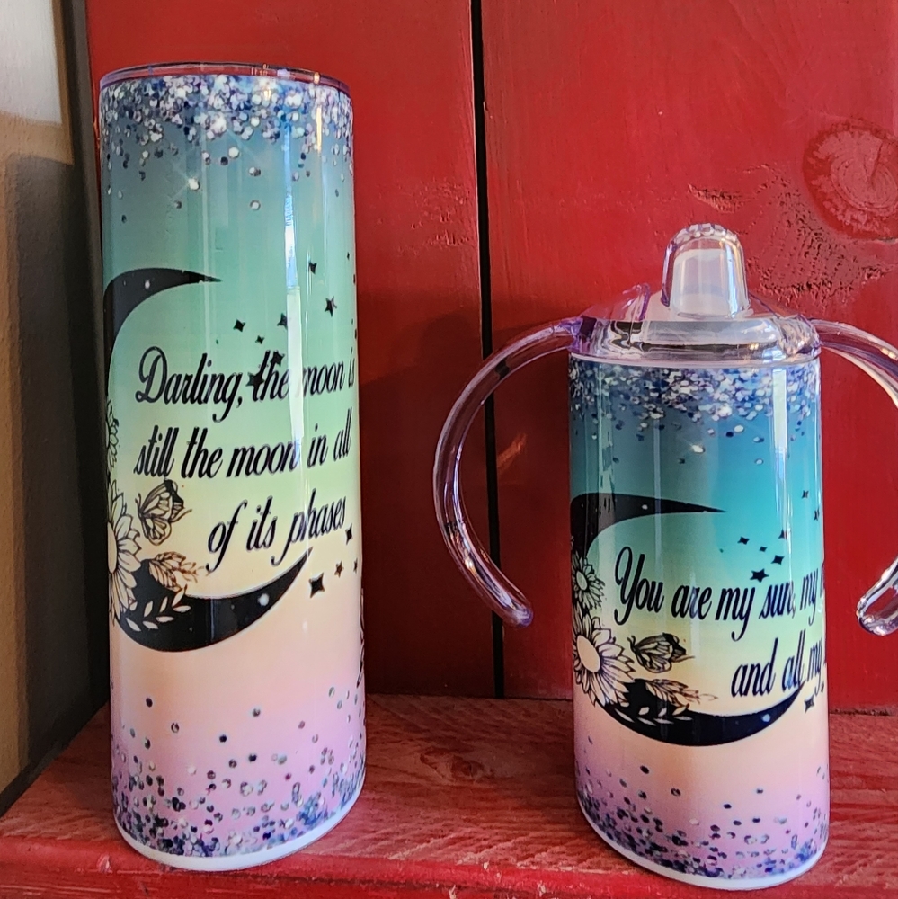 Mama & Mini Tumbler Sets -Stars & Moon